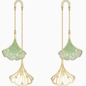 SWAROVSKI STUNNING GINKO MOBILE PIERCED EARRINGS 5